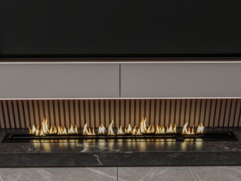 TV wall 11 Model 3D