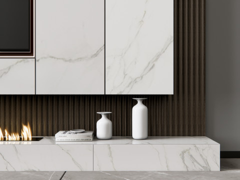 TV wall 12 3D Model