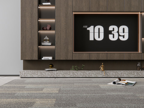 TV wall 13 3D Модель