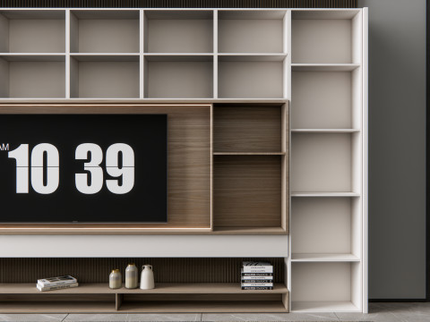 TV wall 15 Model 3D