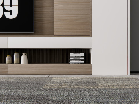 TV wall 15 Model 3D
