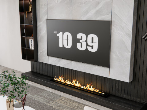 TV wall 21 3D Model