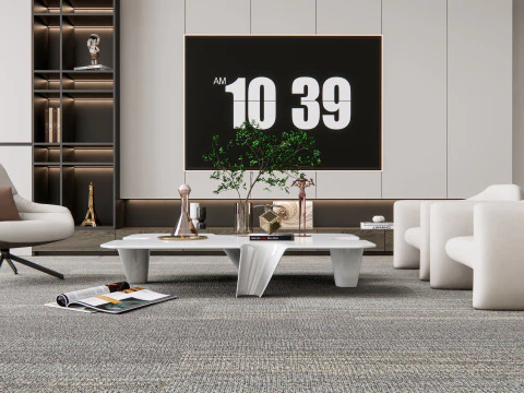 Parete TV 22 Modello 3D