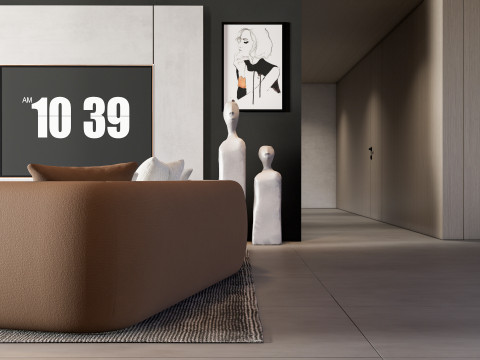 TV wall 23 Modelo 3D