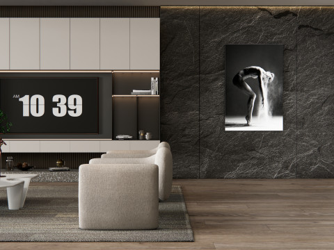 TV wall 29 Model 3D