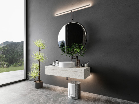 Vanity bathroom set 000 3D Model