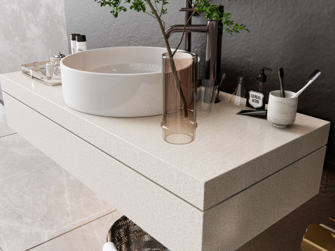 Vanity bathroom set 2 3D Model