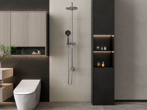 Vanity bathroom set 3 3D Модель