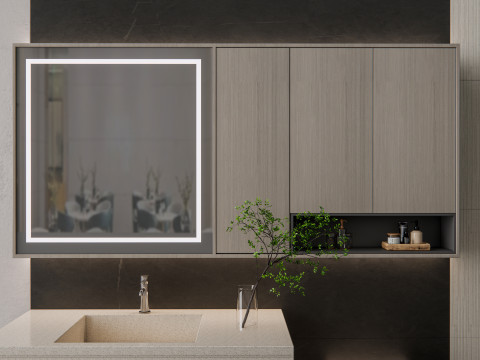 Vanity bathroom set 3 3D Модель