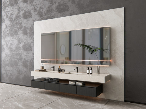 Vanity bathroom set 5 3D मॉडल