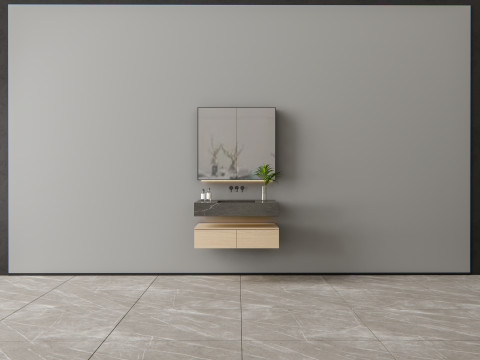 Vanity bathroom set 6 3D Model