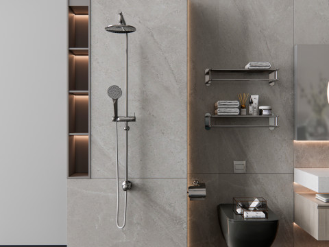 Vanity bathroom set 7 3D Модель