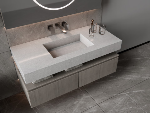 Vanity bathroom set 7 3D Модель