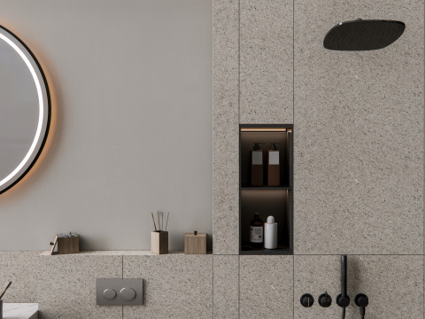 Vanity bathroom set 10 3D Модель