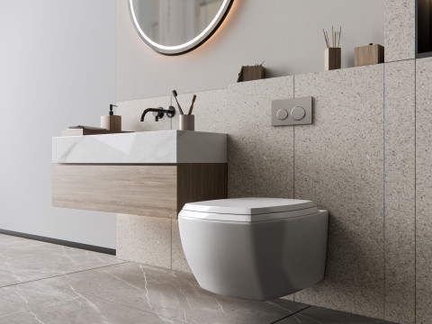 Vanity bathroom set 10 3D Модель