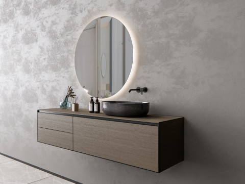 Vanity bathroom set 11 Modelo 3D