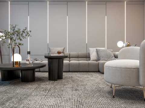 Home entertainment audio video visual room Home cinema 3 3D Model