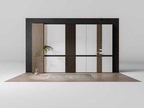 Wall Panel 3D wall panel 3d panel Backdrop 1 3D Model