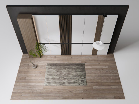 Wall Panel 3D wall panel 3d panel Backdrop 1 3D Model