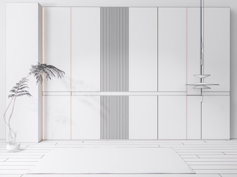 Wall Panel 3D wall panel 3d panel Backdrop 1 3D Model