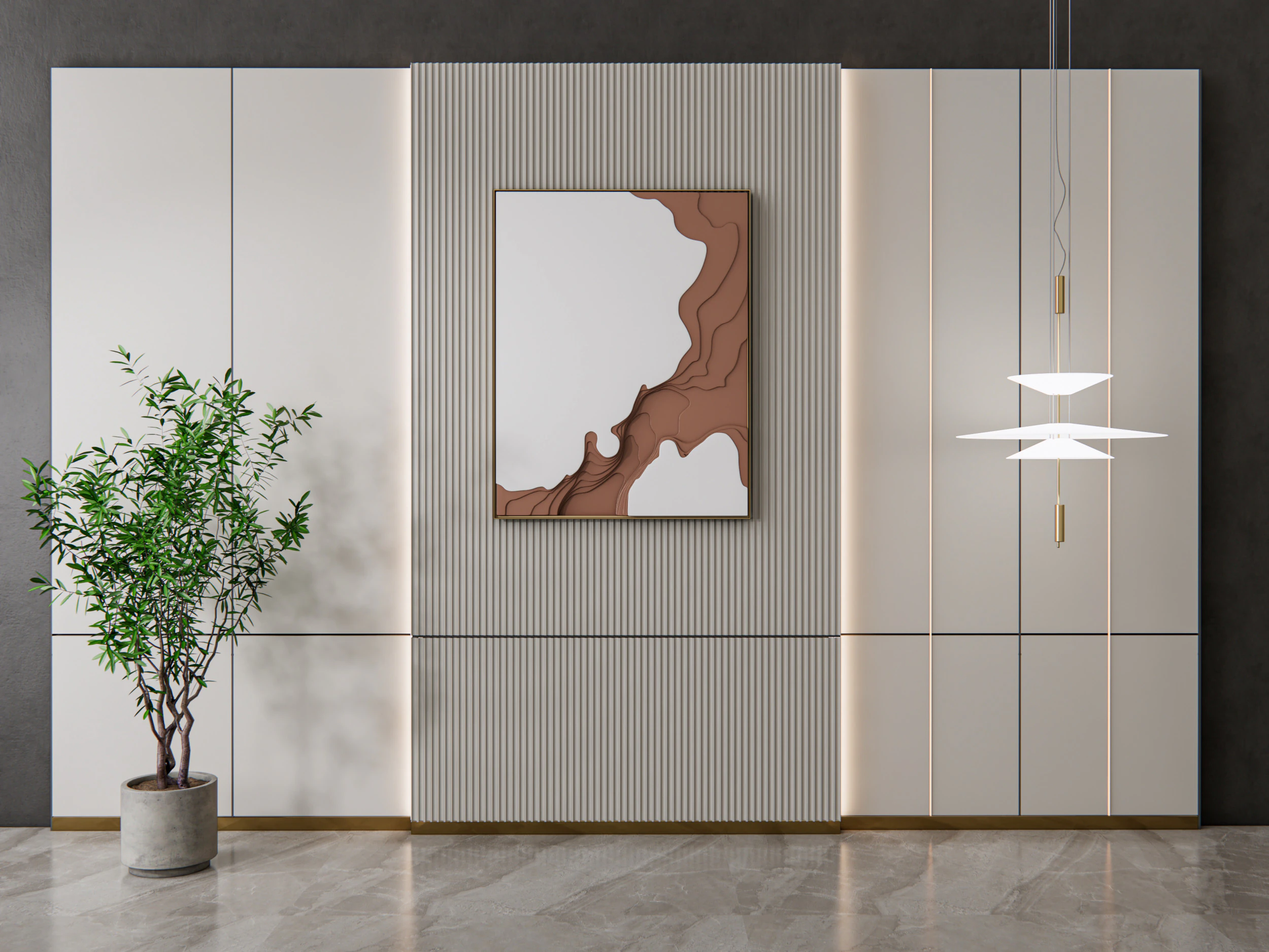 Duvar Paneli 3D duvar paneli 3d panel Arka plan 2 3D Model .c4d .max .obj .3ds .fbx .stl .blend 