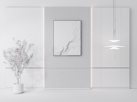 Wall Panel 3D wall panel 3d panel Backdrop 2 Modèle 3D