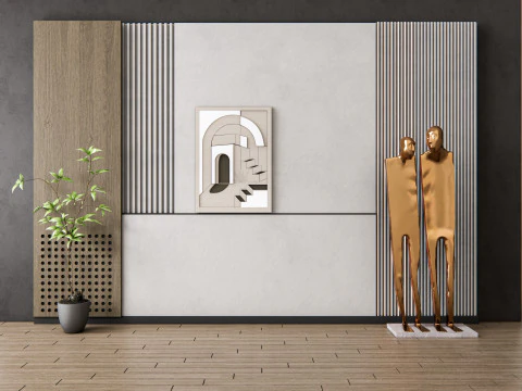 壁パネル 3D 壁パネル 3D パネル背景 3 3Dモデル