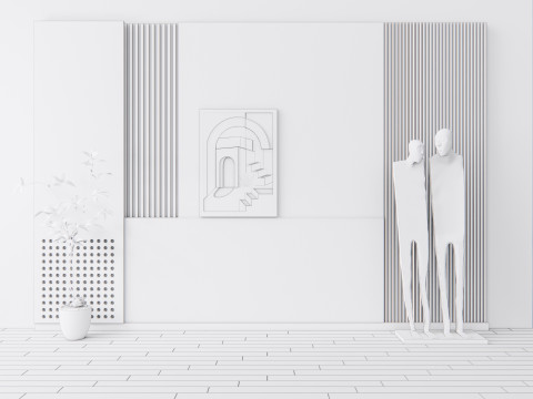 Wall Panel 3D wall panel 3d panel Backdrop 3 3D-Modell