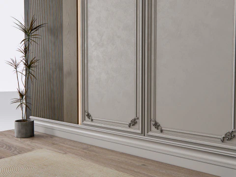 Wall Panel 3D wall panel 3d panel Backdrop 4 3D Model