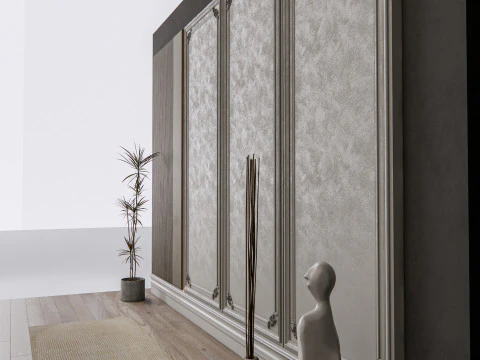 Wall Panel 3D wall panel 3d panel Backdrop 4 3D Model