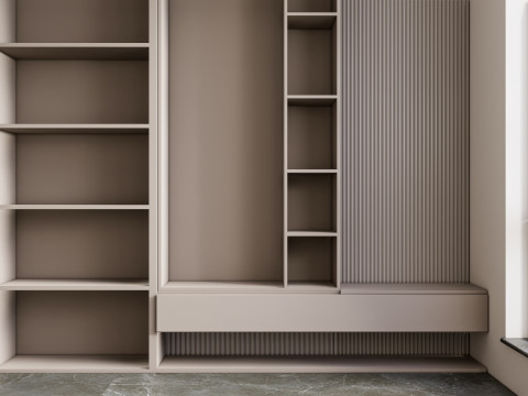 Entryway hallway entrance hall corridor furniture 4 Model 3D