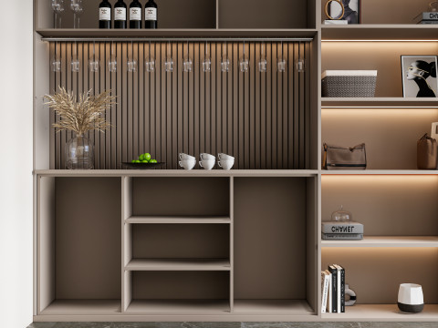 Entryway hallway entrance hall corridor furniture 4 Model 3D