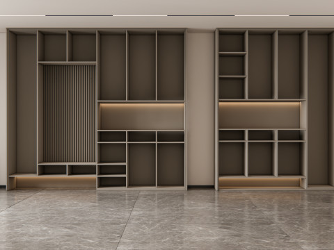 Entryway hallway entrance hall corridor furniture 5 3Dモデル