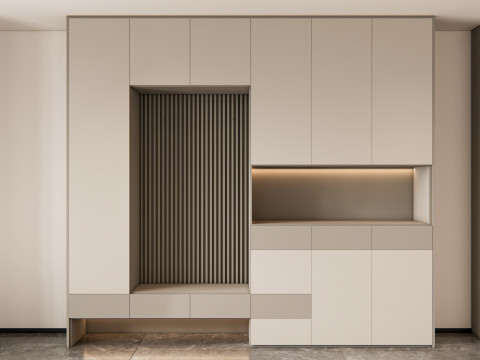 Entryway hallway entrance hall corridor furniture 5 3Dモデル