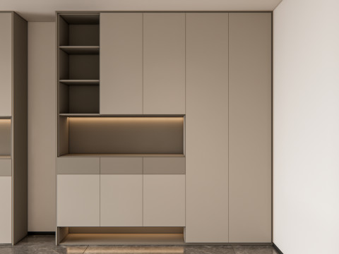 Entryway hallway entrance hall corridor furniture 5 3Dモデル