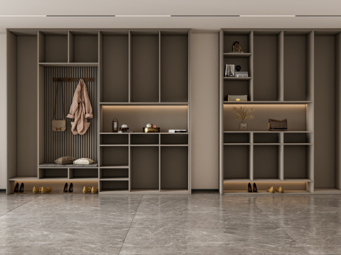 Entryway hallway entrance hall corridor furniture 5 3Dモデル