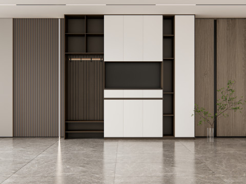Entryway hallway entrance hall corridor furniture 6 3D मॉडल