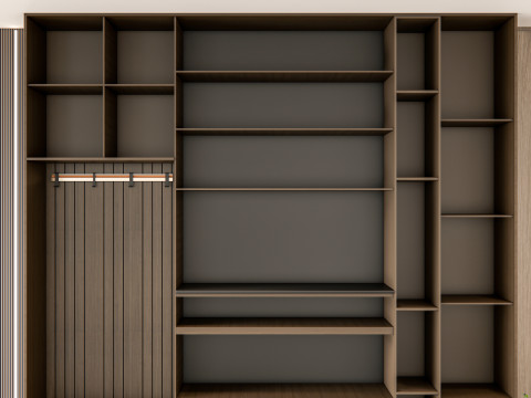 Entryway hallway entrance hall corridor furniture 6 3D मॉडल