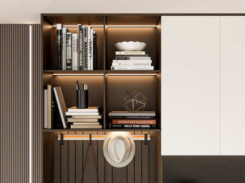 Entryway hallway entrance hall corridor furniture 6 3D मॉडल