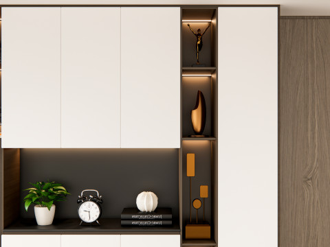Entryway hallway entrance hall corridor furniture 6 3D मॉडल