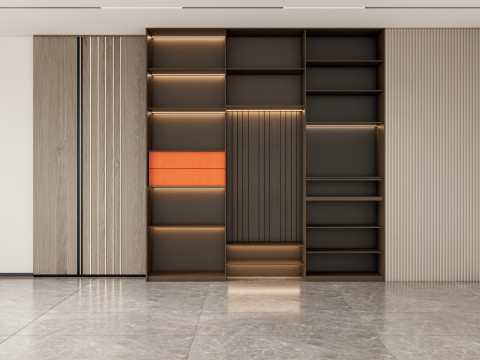 Entryway hallway entrance hall corridor furniture 7 3D Модель