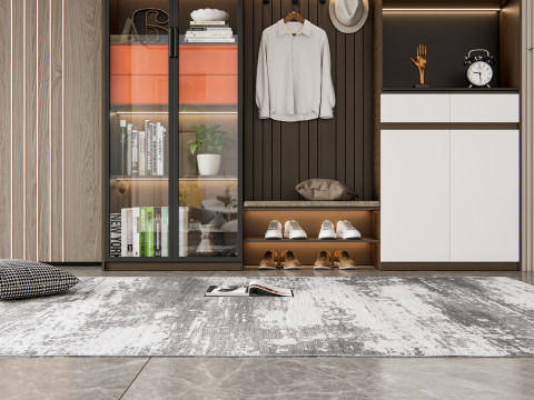 Entryway hallway entrance hall corridor furniture 7 3D Модель