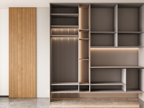 Entryway hallway entrance hall corridor furniture 8 Model 3D