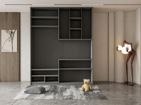 Entryway hallway entrance hall corridor furniture 10 Modelo 3D