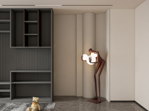 Entryway hallway entrance hall corridor furniture 10 Modelo 3D