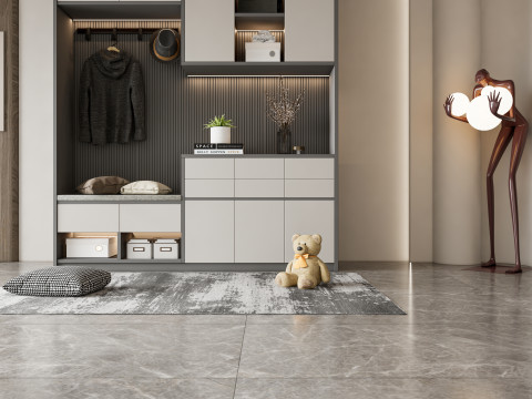 Entryway hallway entrance hall corridor furniture 10 Modelo 3D