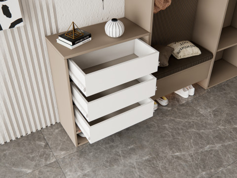Entryway hallway entrance hall corridor furniture 11 3D-Modell