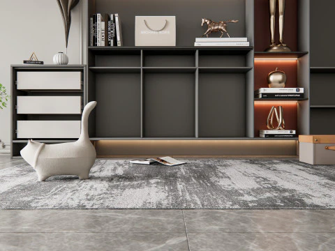 Entryway hallway entrance hall corridor furniture 12 3D Model