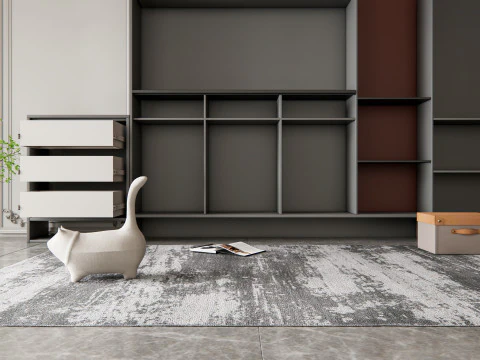 Entryway hallway entrance hall corridor furniture 12 3D Model