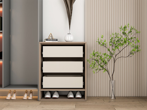 Entryway hallway entrance hall corridor furniture 13 3D Model